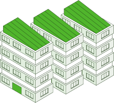 Apartment and condo complex
