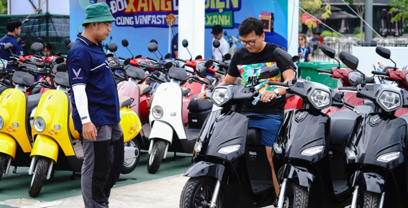 Phương án chỗ để xe điện ở chung cư khi cấm xe xăng